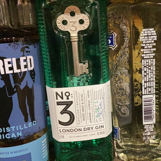 No. 3 London dry gin 750mL