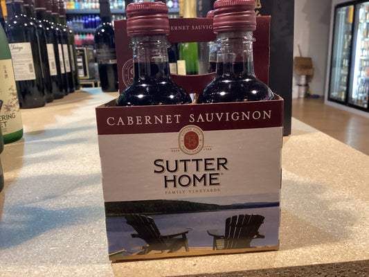 Sutter Home Cabernet Sauvignon 187ml 4 pack