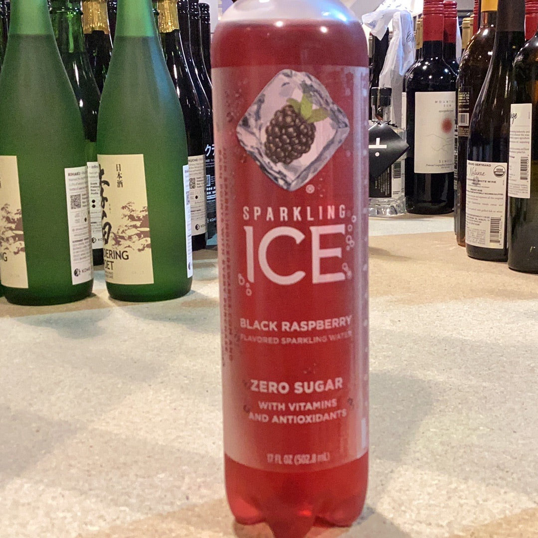 Sparkling Ice black raspberry