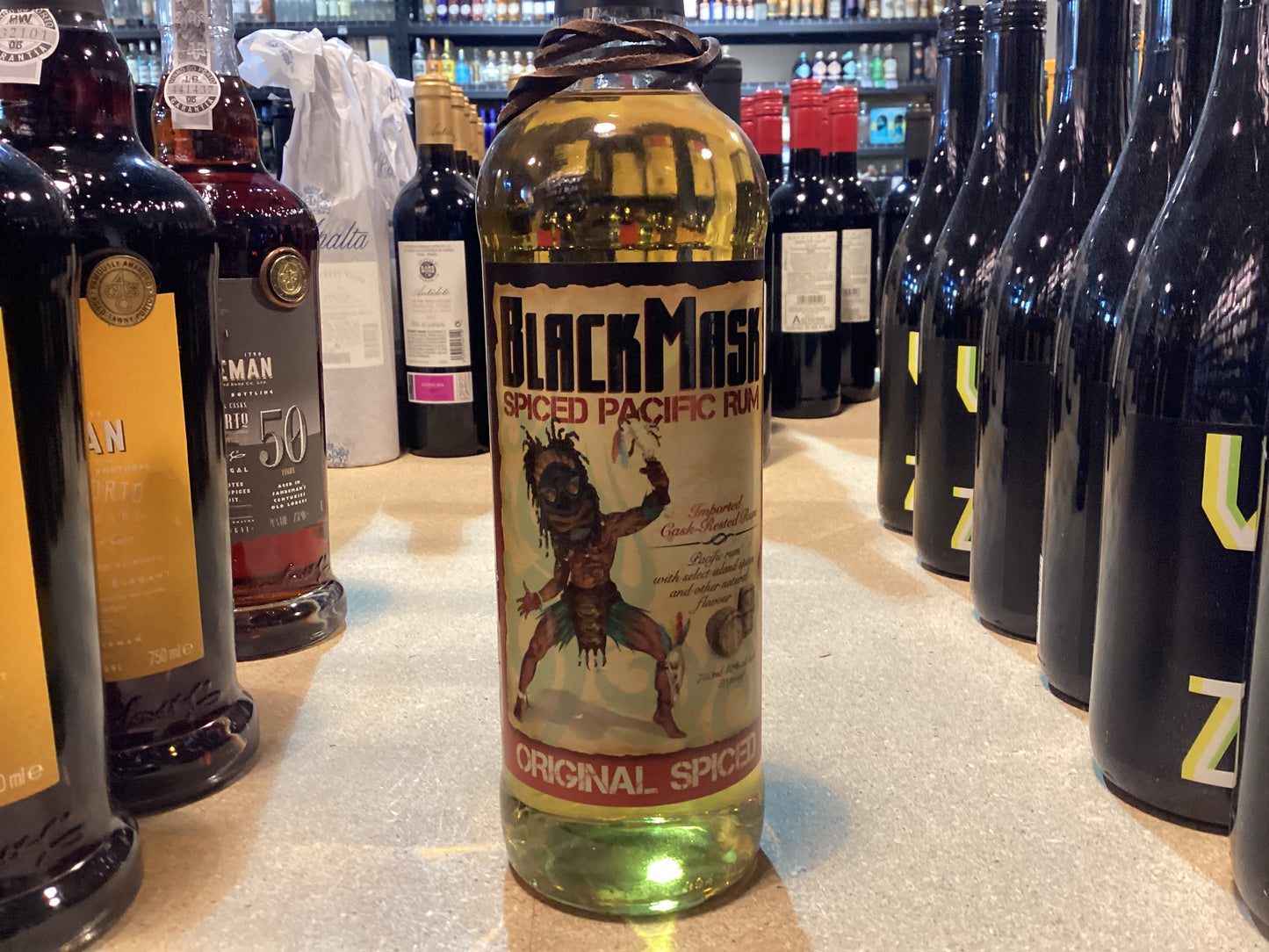 Black Mask Spiced Rum (750mL)