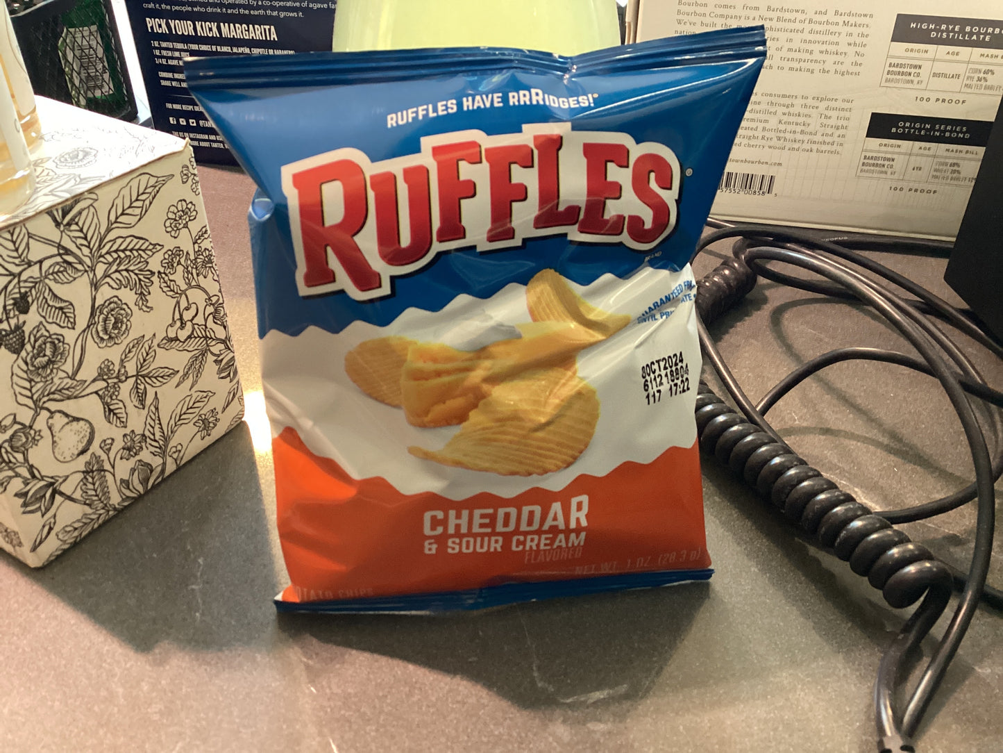 Ruffles Cheddar/Sour cream 1oz