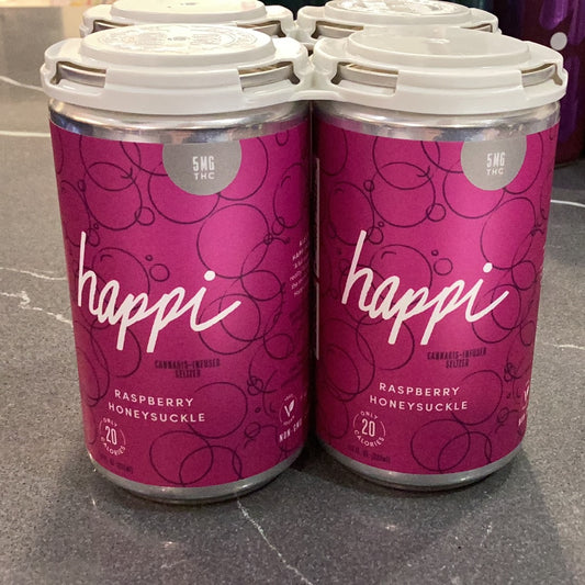 Happi Raspberry Honeysnuckle 5mg (4pk)
