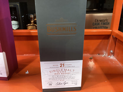 Bushmills Single Malt Rare Irish Whiskey 21yr 750mL
