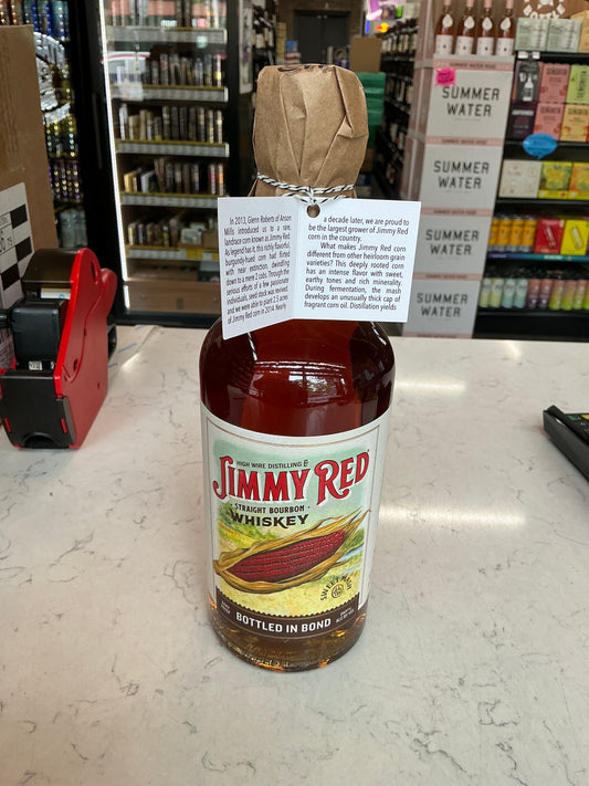 Jimmy Red Bottled in Bond Straight Bourbon Whiskey 750mL