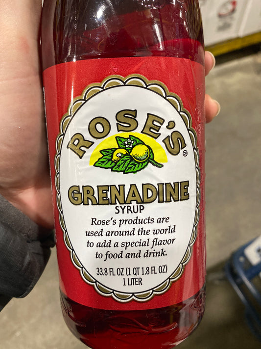 Rose's Grenadine Syrup (1L)