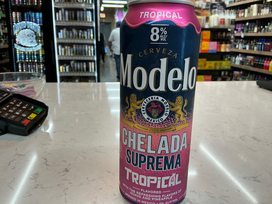 Model Chelada Tropical 24oz can