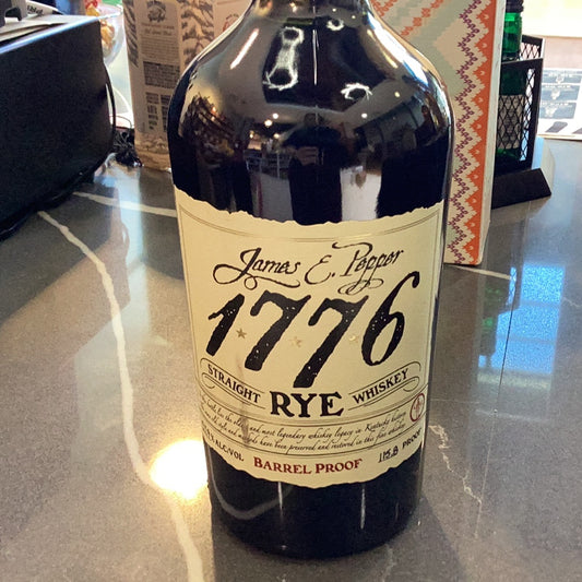 James E Pepper 1776 Rye 115.8proof 750mL