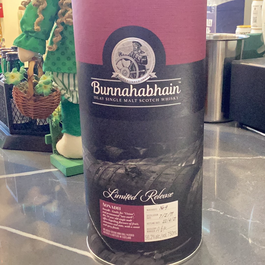 Bunnahabhain limited release Aonadh