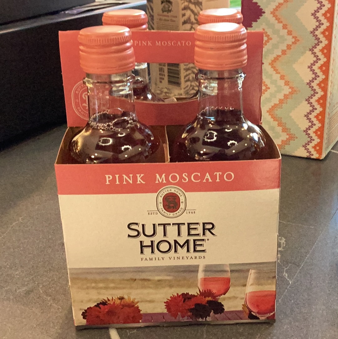 Sutter Home Pink Moscato 4pk