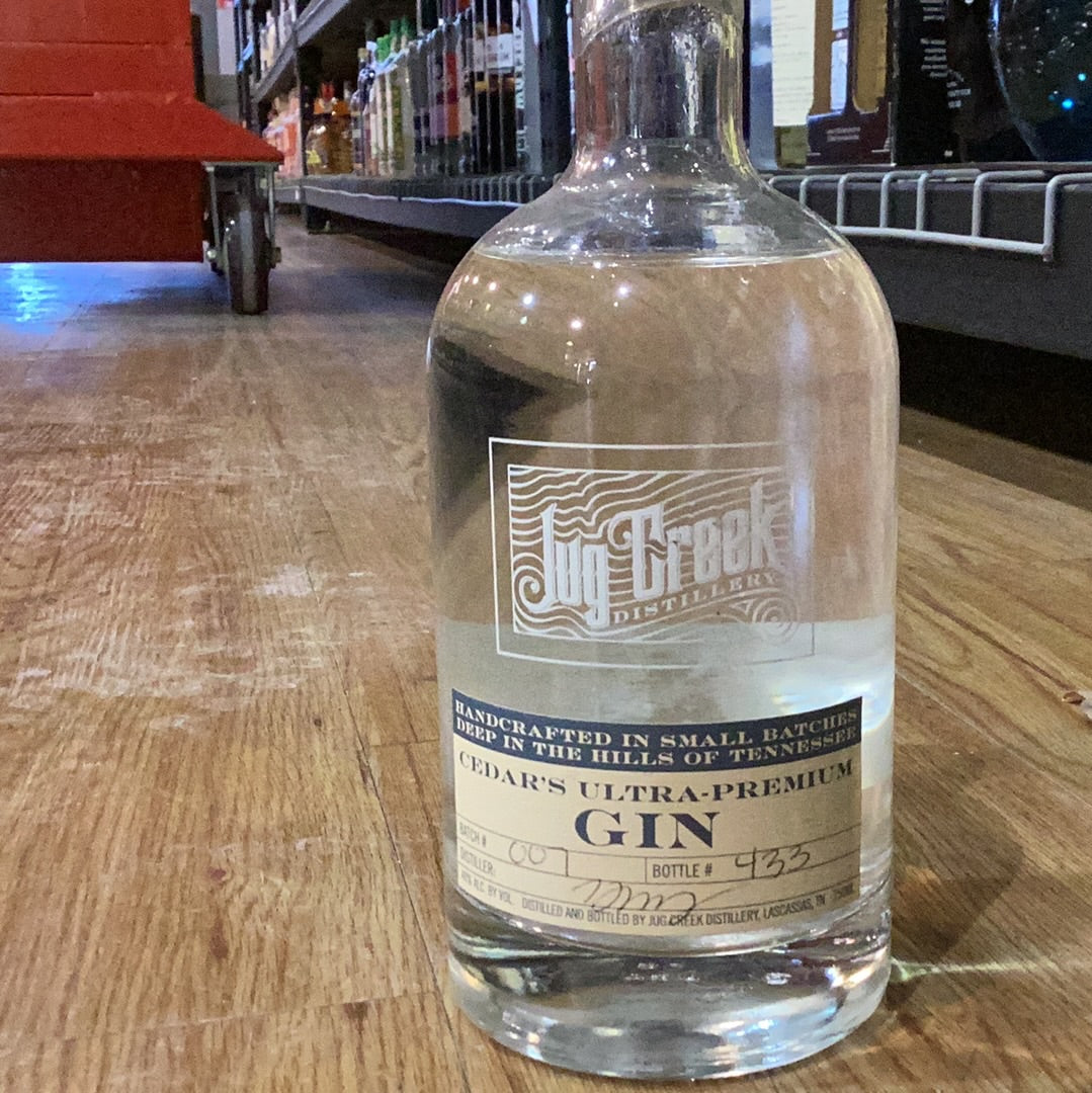 Jug Creek Cedar's Ultra Premium Gin 750 ml