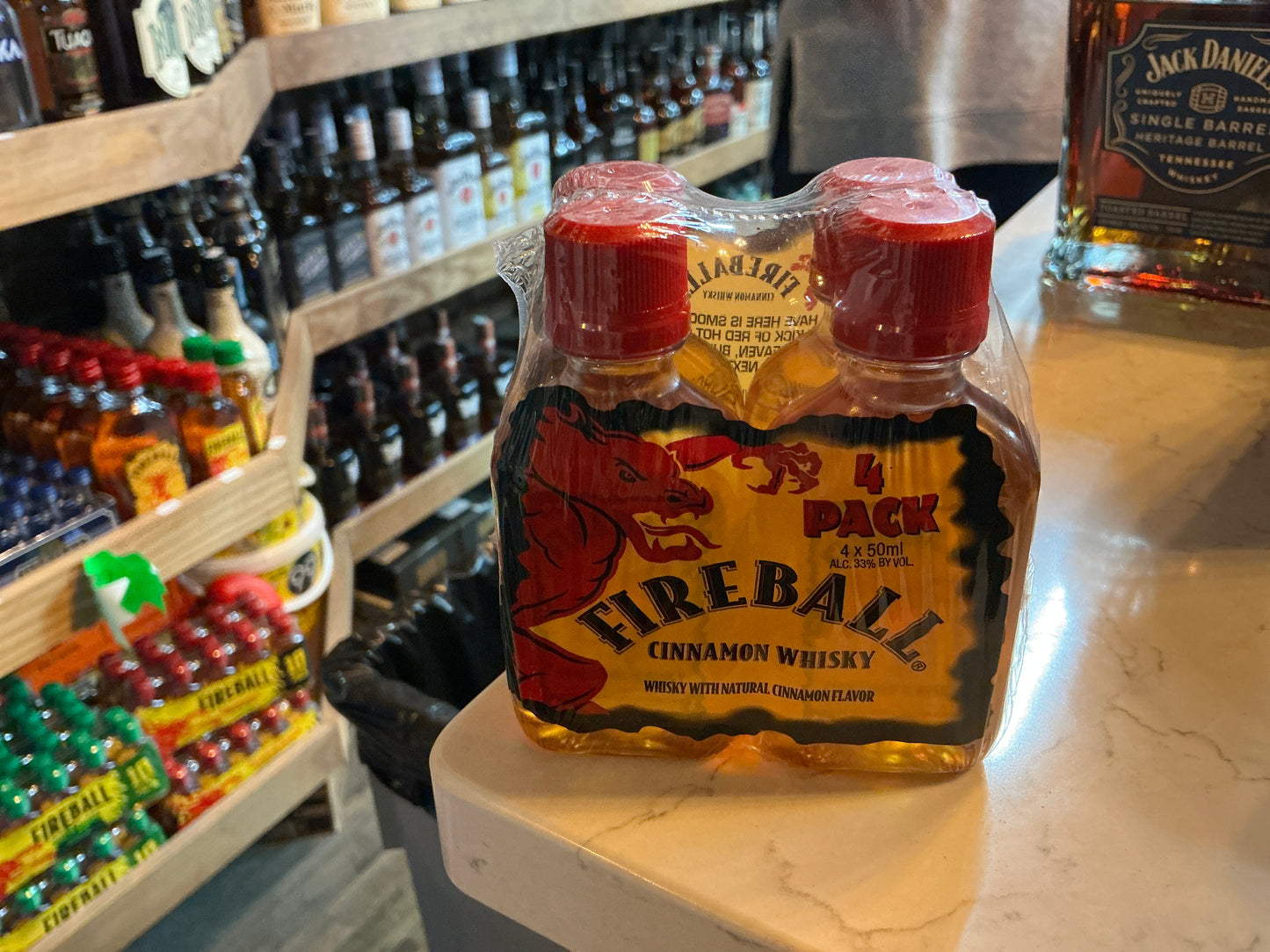 Fireball 4x100ml