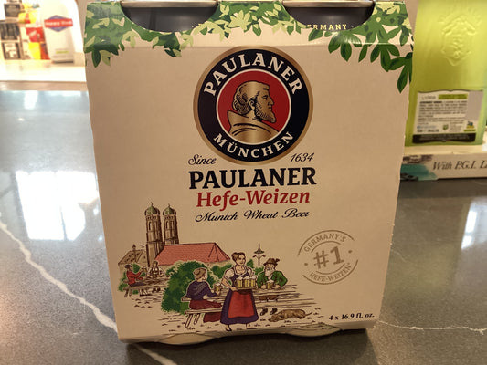 Paulaner Hefe-Weizen 4pk