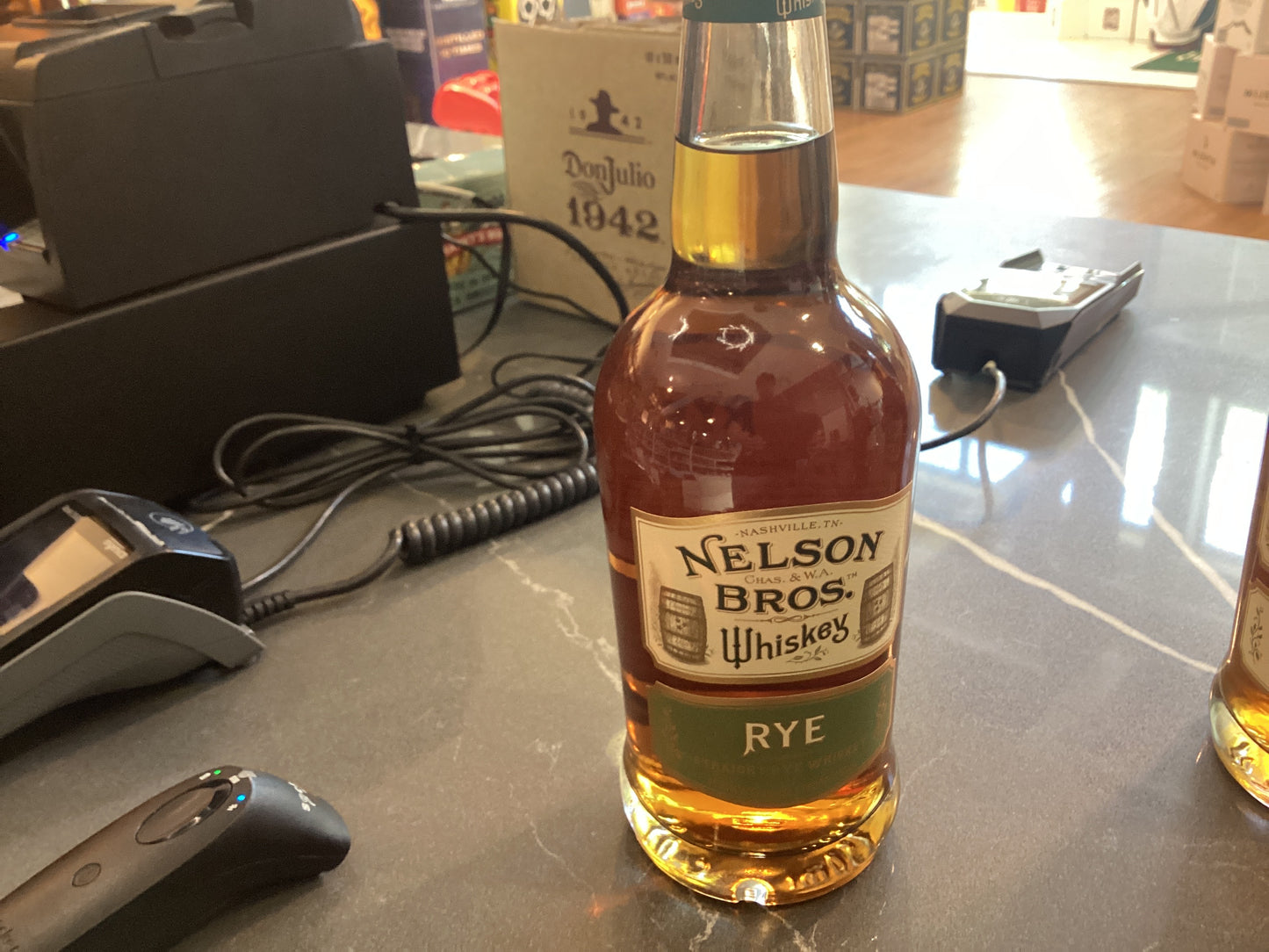 Nelson Chas & W.A. Bros Straight Rye Whiskey (750mL)