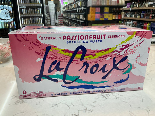 La Croix Passionfruit 8pk cans