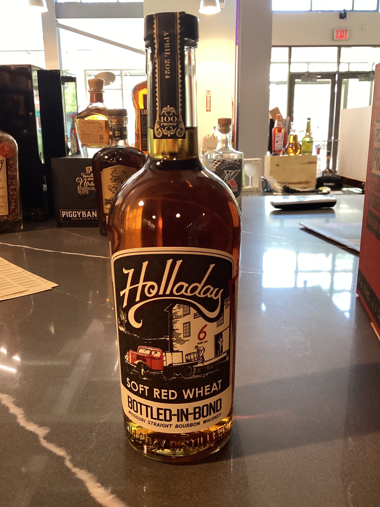 Ben Holladay 6 Year Soft Red Wheat Bourbon (750mL)