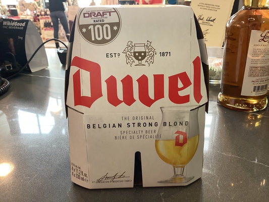 Duvel Belgian Strong Blond 4pk 11.2fl oz bottles