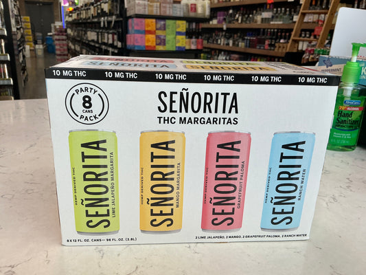 Senorita 10mg THC Margarita Variety Pack (8pk)