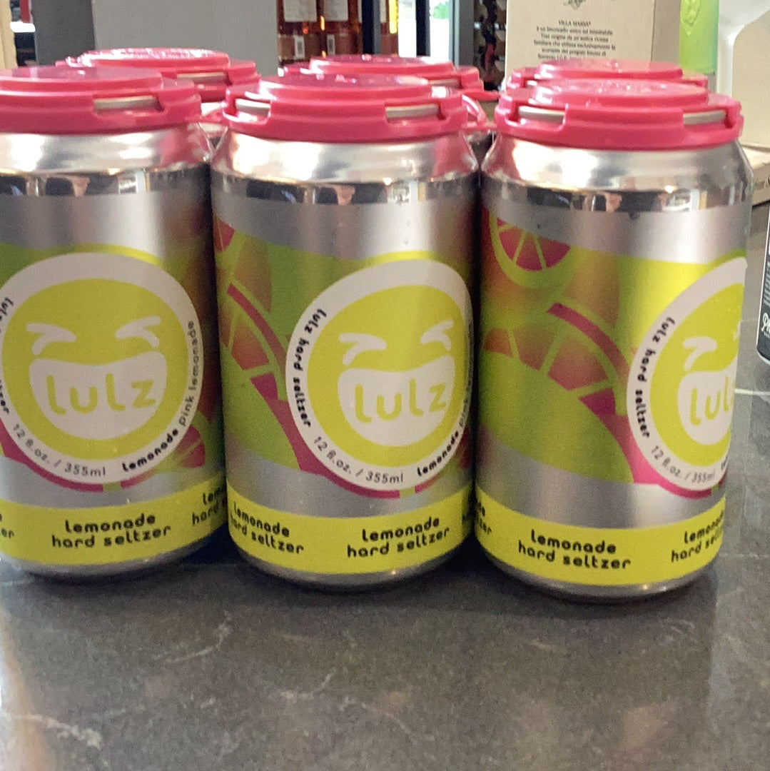 Lulz Lemonade Hard Seltzer 6pk