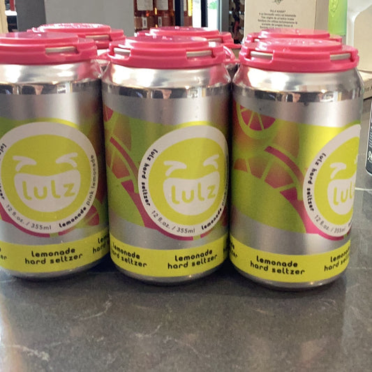 Lulz Lemonade Hard Seltzer 6pk