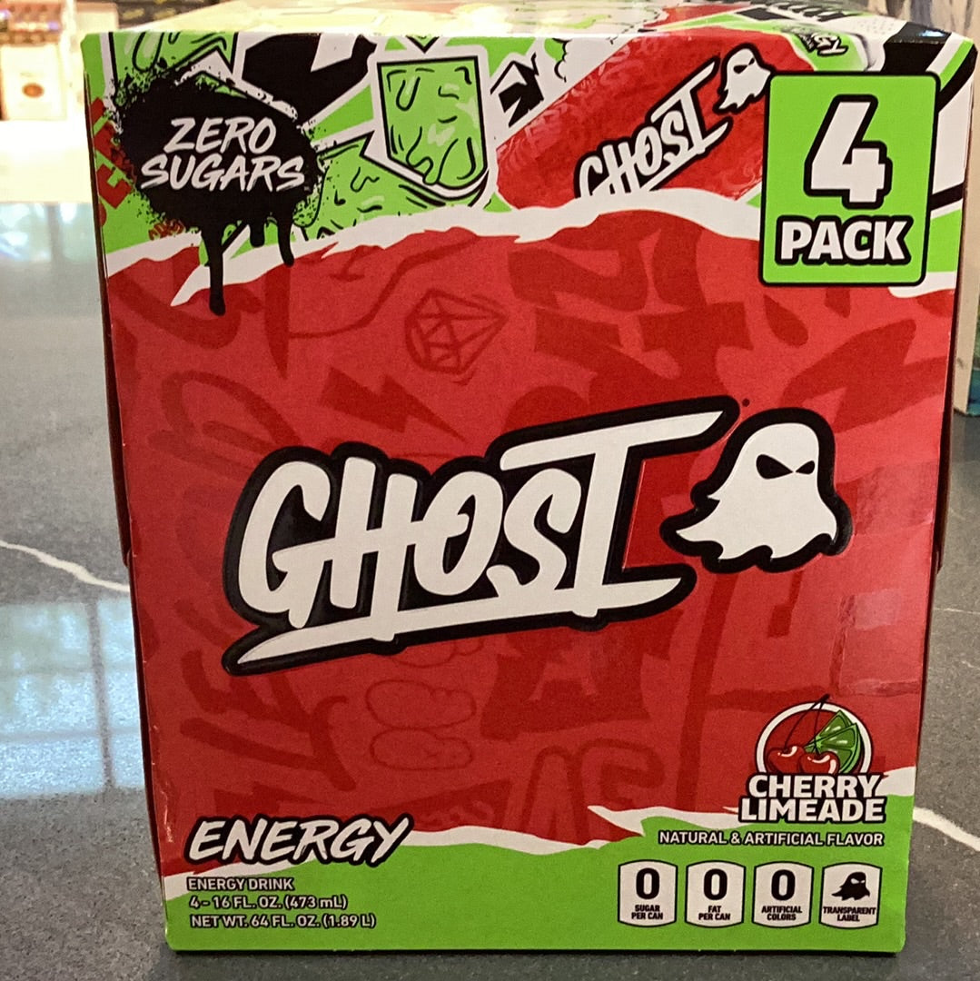 Ghost Cherry Limeade 4pk
