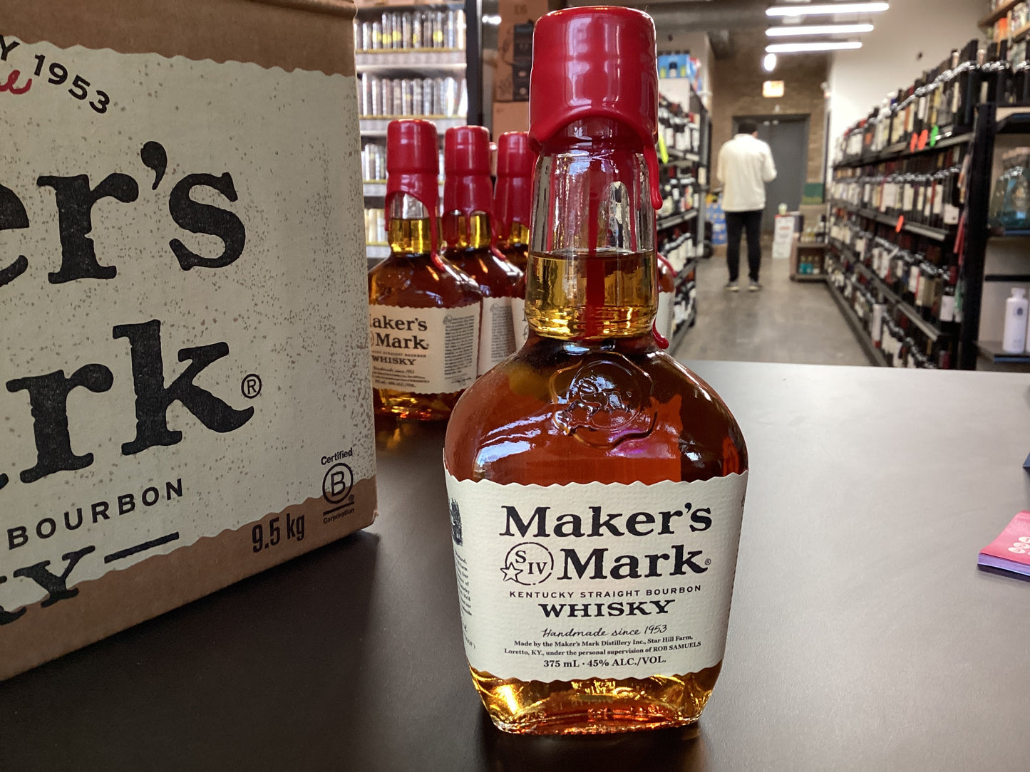 Makers Mark Straight Bourbon Whisky 375mL