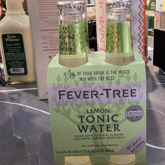 Fever-Tree Lemon Tonic Water (4pk)