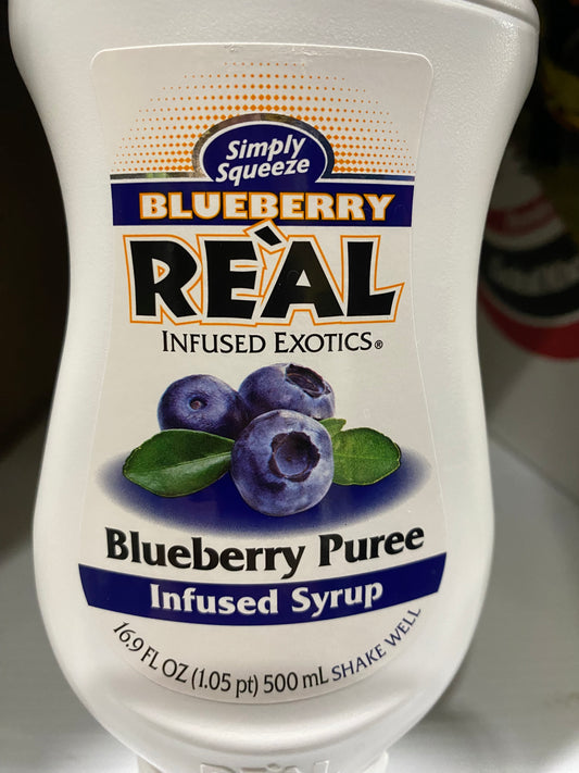 Real Blueberry Purée Syrup 16.9oz