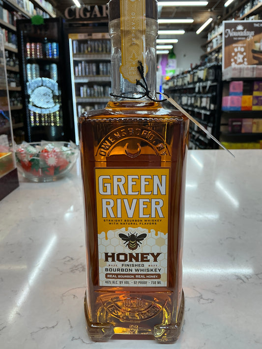 Green River Honey Finished Bourbon Whiskey (750mL)