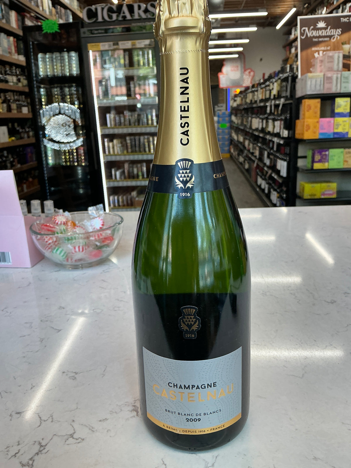Champagne Castelnau Brut Blanc De Blanc 2009 (750mL)