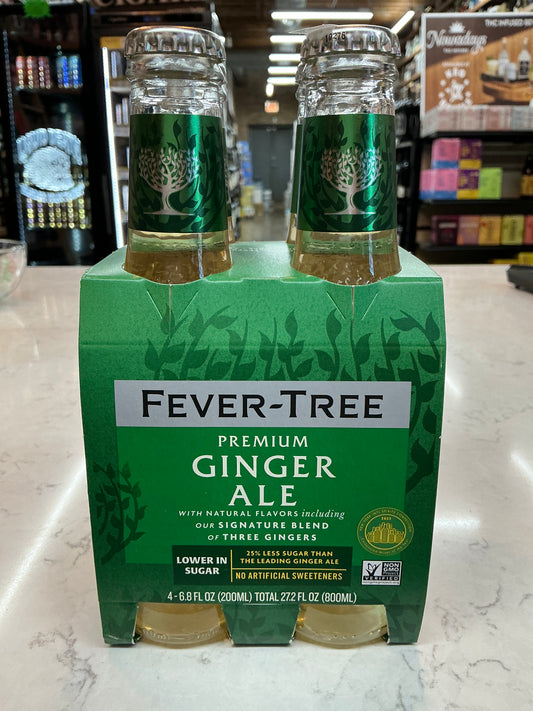 Fever Tree Ginger Ale (4 pk)