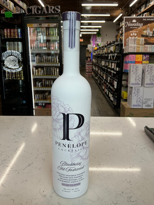 Penelope Bourbon RTD BlackBerry Old Fashioned 750mL