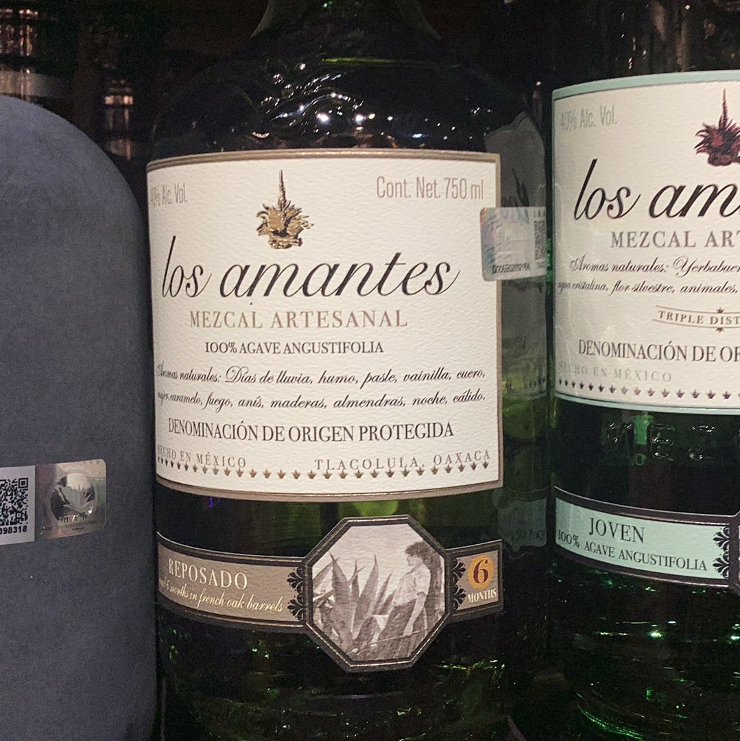 Los Amantes Mezcal Reposado 750 ML
