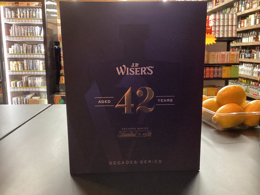 JP Wisers 42yr Canadian Whiskey 750mL