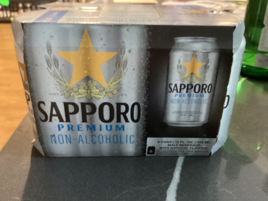 Sapporo Premium Non-Alcoholic 6pack