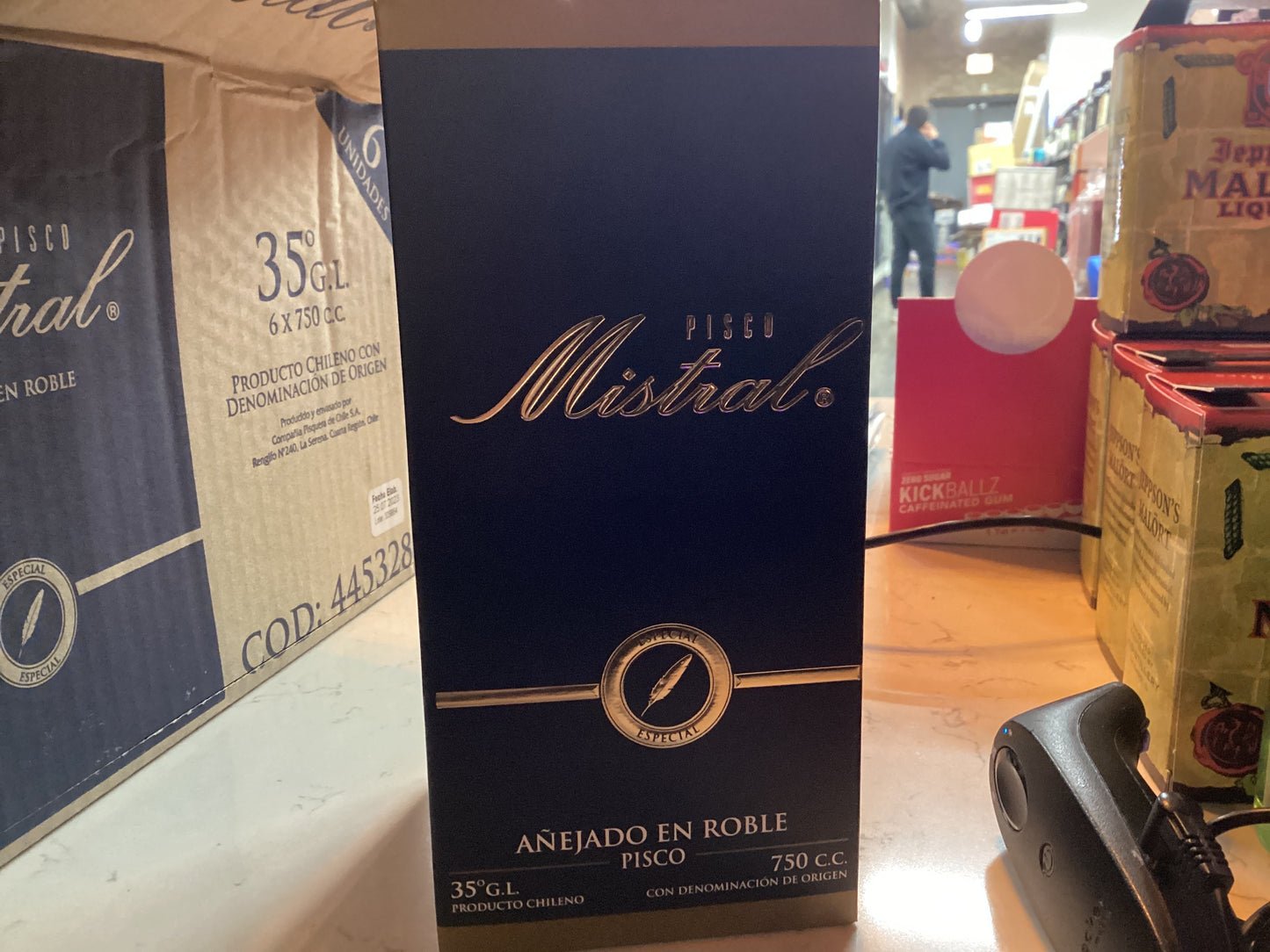 Mistral Pisco Anejado En Roble 750mL