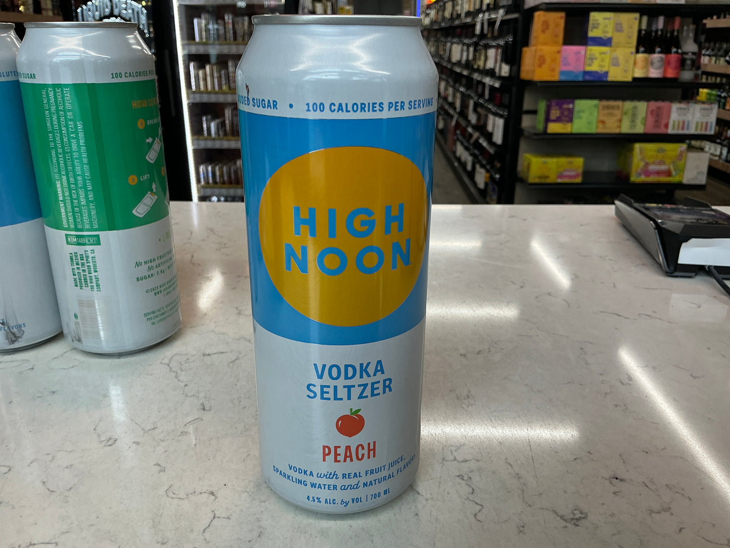 High Noon Vodka Peach Can (700 ml)