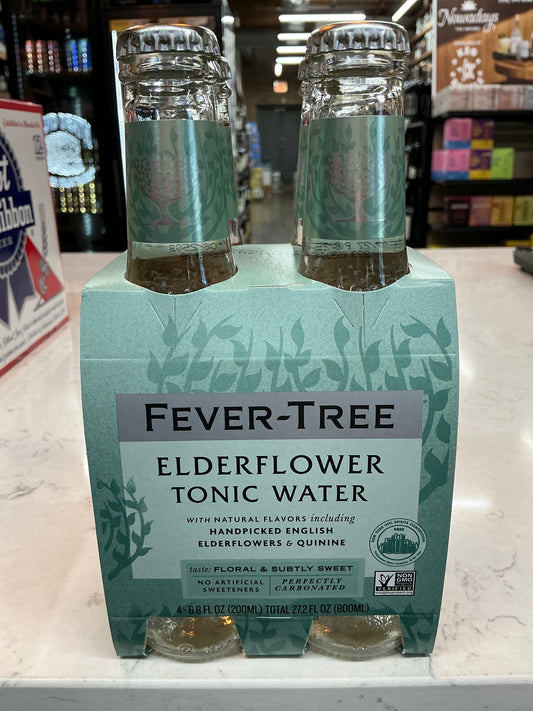 Fever Tree Elderflower Tonic Water (4pk)