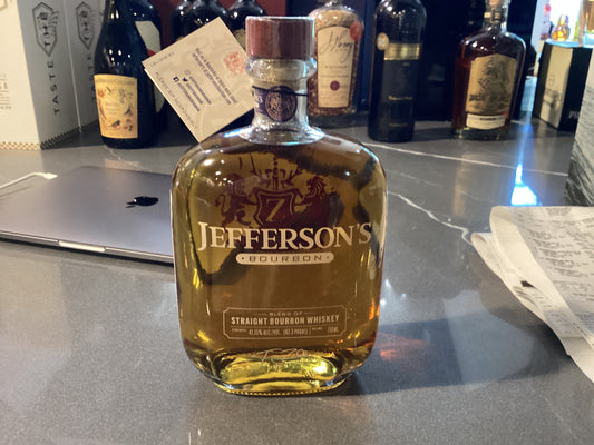 Jefferson’s Straight Bourbon Whiskey (750ML)