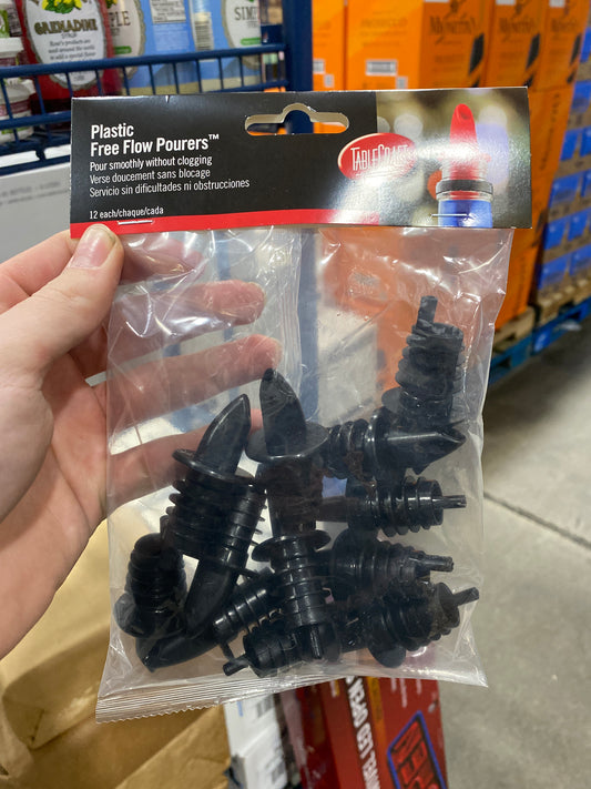 Plastic Free Flow Pourers (12ct)