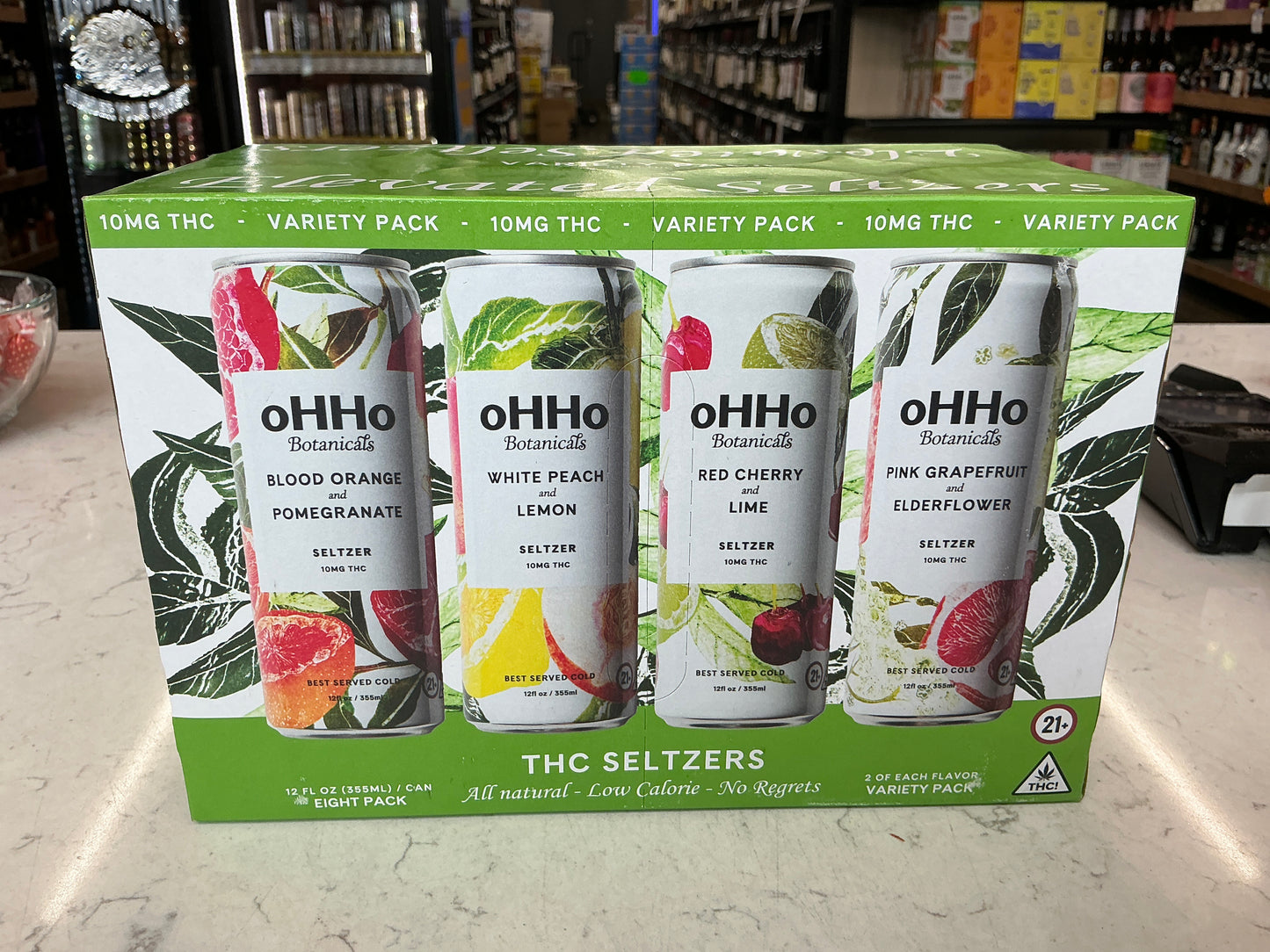 oHHo THC Botanicals 10mg - 8 Pack - Variety