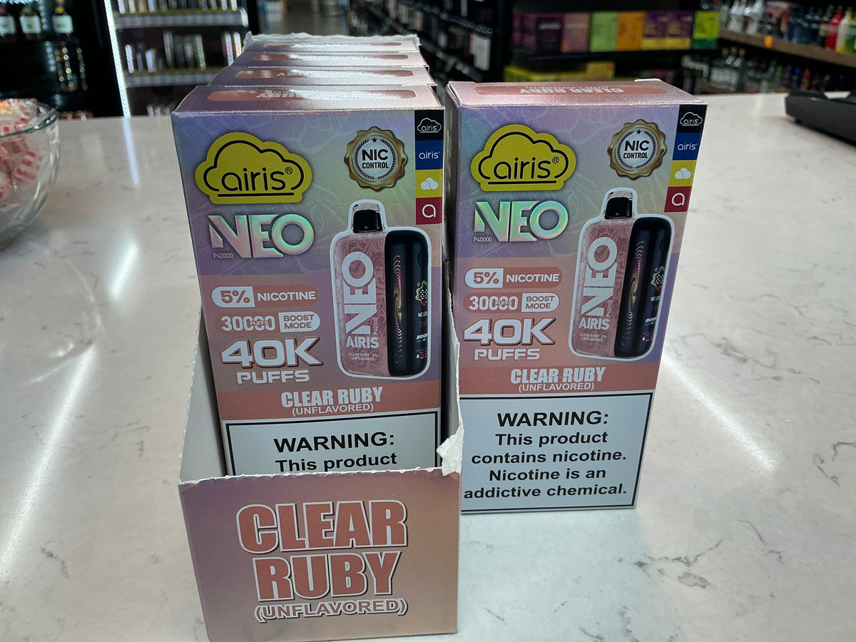 Airis Neo Clear Ruby Vape