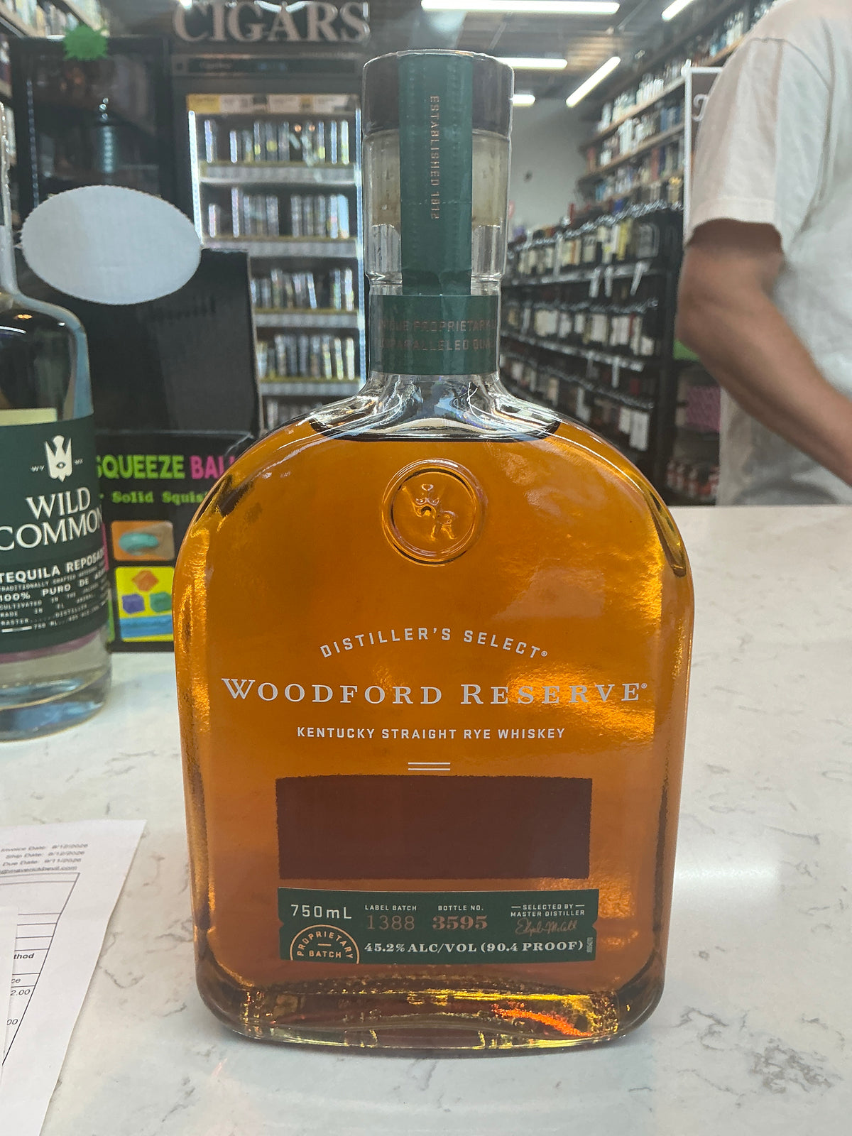 Woodford Reserve Rye Whiskey (750mL)