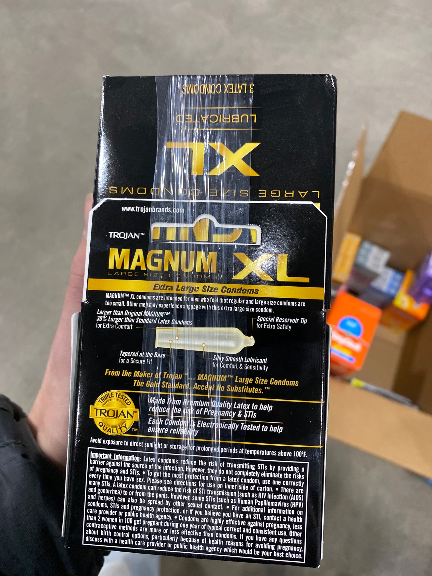 Magnum XL Condom (3 pack)