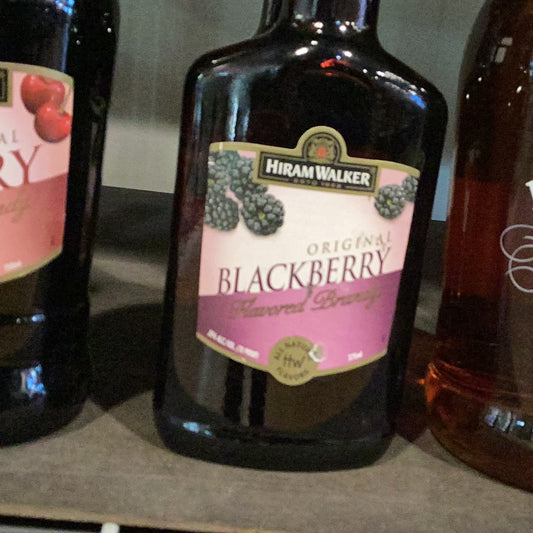 Hiram Walker Blackberry Brandy 375mL
