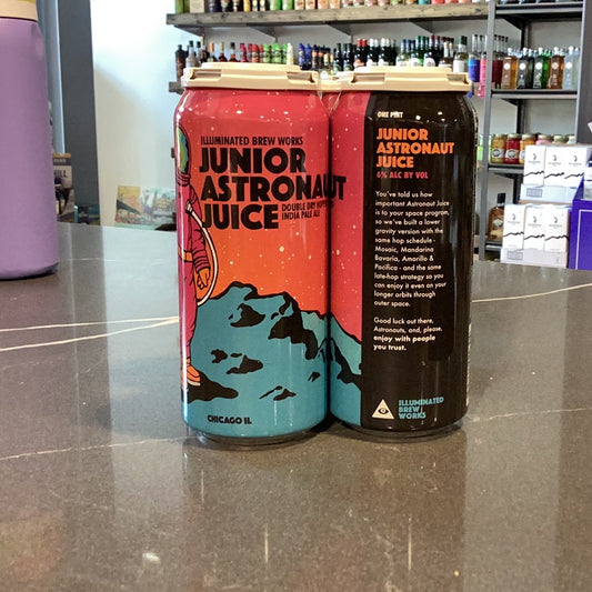 Junior Astronaut Juice Double IPA Beer (4pk)