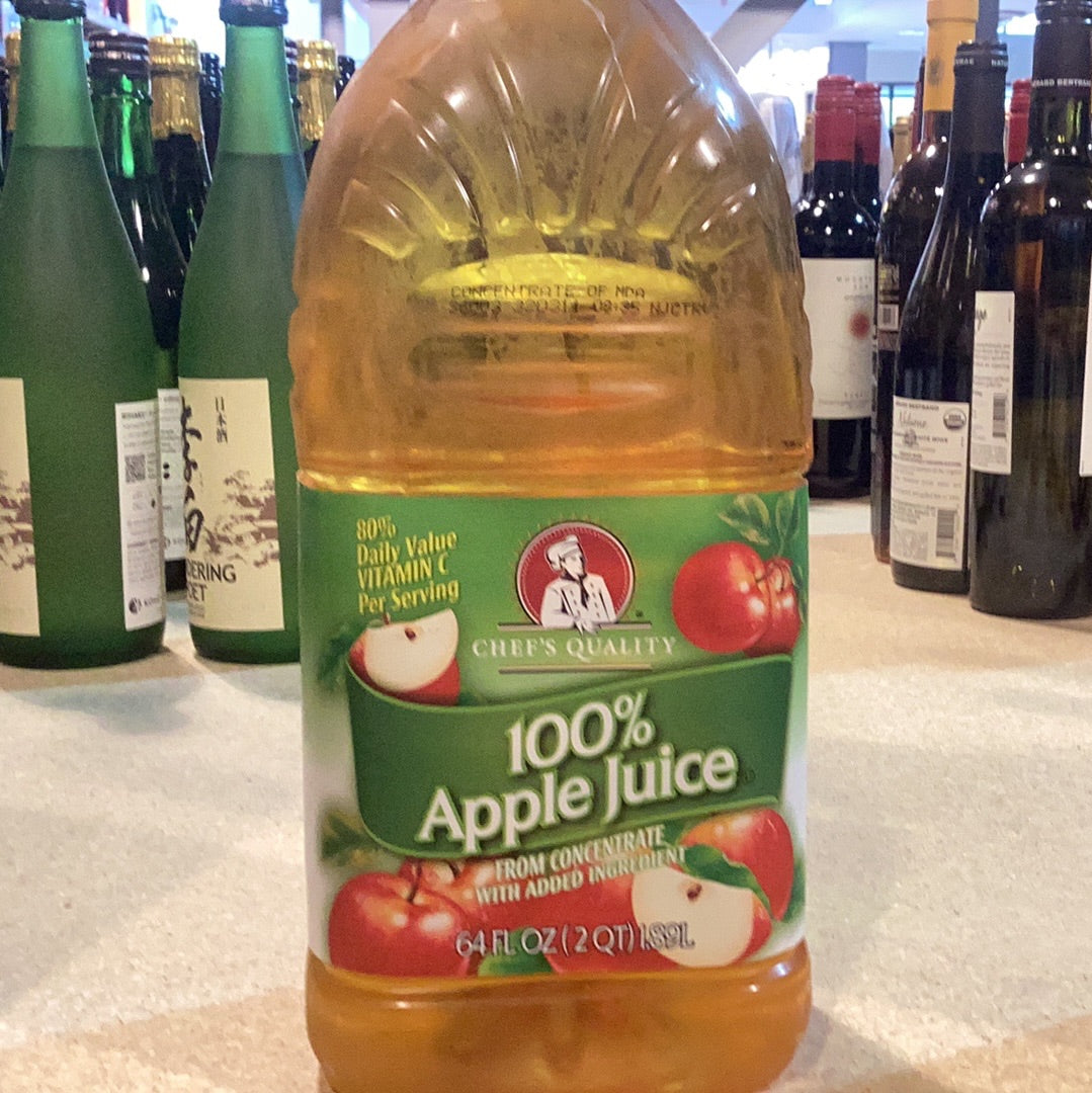 Chef's Quality Apple Juice (64oz)