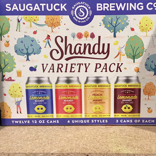 Saugatuck Shandy variety 12 pk cans