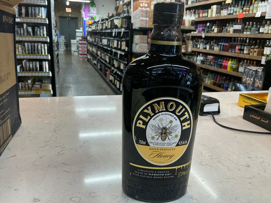 Plymouth Honey Gin 750mL