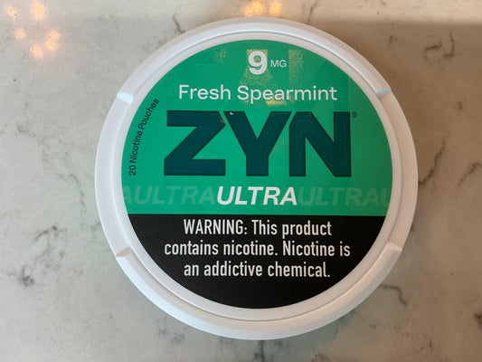 ZYN Ultra Fresh Spearmint 9mg