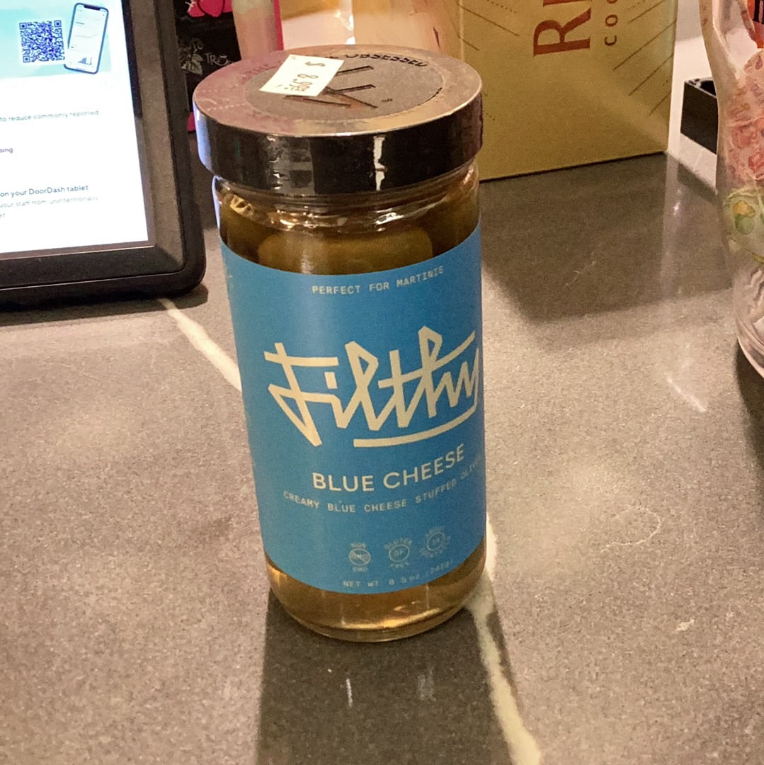 Filthy Blue Cheese Olives (8 oz)